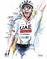 Adam Yates, UAE Team Emirates, gewinnt die 9. Etappe der 79. Vuelta a Espana 2024.jpeg